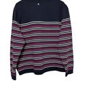 Barbour  Coastal Collection Ramble‎ Overlayer US Size 14 in Navy Stripe Cotton Photo 3