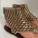 Cole Haan  Woven Leather Metallic Gladiator Sandals Women’s Size 9 B EUC Photo 4