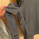 Lululemon Think Fast Long Sleeve in Heathered Herringbone Silver Spoon Slate Photo 5