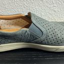 Daisy Hotter  Women's Blue Gray Perforated Slip On Comfort Sneaker Shoe Size 8.5 Photo 11