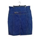 Ashley Stewart  Women's Denim Skirt Size 18 Photo 2