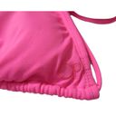 OP  Halter Hot Pink Triangle Bikini Bathing Suit Top Size S-M Photo 6