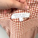 Hunter Bell  Maxwell Midi Dress Terracotta Gingham Size 2 Photo 3