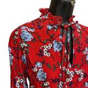 Yumi Kim NEW  Love Always Red Floral Print Dress Size Medium Photo 2