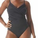 Coco reef  Contours Women's Sterling Bra One Piece Swimsuit Black 14 38C 38D NWT Photo 0