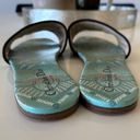 Christian Dior Dior Dway Turquoise Blue In Lights Slides Flat Sandals Size 39.5 / US 9.5 Photo 3