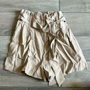 Dynamite  almond tan milanda paper bag waist shorts Photo 0