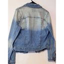 Calvin Klein  Women's Denim Trucker Jean Jacket Two Tone Size Large Y2K Retro Photo 2