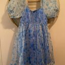 These Three Boutique Blue Organza dress Photo 0