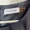 Calvin Klein Calvin‎ Klein Black Pleated Bib Sleeveless Shift Dress Size 4 Photo 6