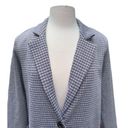 Philosophy  SBrown Houndstooth Single Button Long Blazer Jacket Women’s size Smal Photo 3