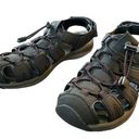 Khombu  Comfort Ashley Grayish/Black Strappy Sandal Size 8M Photo 0