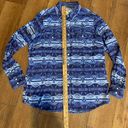 Ariat  R.E.A.L. Southwestern Oceanic Print Long Sleeve Western Pearl Snap XL Photo 1