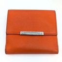 Salvatore Ferragamo  Burnt Orange Authentic WALLET Very Good Condition Photo 0