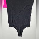 Commando  Seamless Mockneck Thong Bodysuit in Black One Size Fits Most New Photo 1