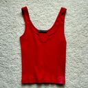 Brandy Melville Trishna Tank Top in Red Photo 1