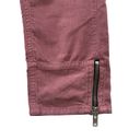 Isabel Marant  Etoile Pelona Cropped Mauve Pink Moto Pants 44 / 12 Photo 5