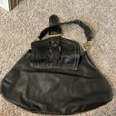 Tommy Hilfiger  Shoulder Bag Black Leather Purse Satchel Photo 1