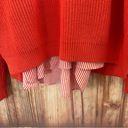 Ralph Lauren Lauren  Coral Striped Underlayer Crewneck  Sweater Photo 6