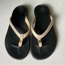 Olukai  Ho’opio Sandals bubbly/ black size 7 flip flops Photo 1