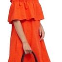 H&M  Orange Off the Shoulder Mini Dress(Size Small) Photo 0