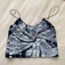 NIKIBIKI Blue Tie Dye Seamless Tank Top Photo 1