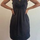 BCBGeneration Black Satin BCBG Dress Photo 0