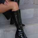 Princess Polly Black Knee High Jessa Boots Photo 1