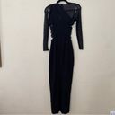 House Of CB  'Zahra' Black Plunge Maxi Dress NWOT Size XS Photo 8