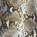 Magnolia South NWT Snake Print Leather Skirt  Photo 1