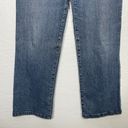 St. John  Sport Women 8 Medium Wash Denim Straight Cut Jeans Stretch High Waisted Photo 1