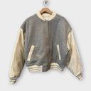 Good American  Varsity Bomber Jacket  Size L/XL Photo 5