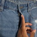 American Eagle high waisted Mom Jean Ripped Knee 3064 Size 10 Photo 3