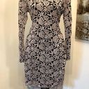 Sequin Hearts Navy/Cream Mini Dress Size Large Photo 0