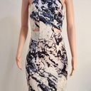 Kendall + Kylie  Jenner Topshop ASOS White Marble Party Bodycon MIDI Dress Size 8 Photo 1