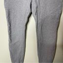 Alo Yoga  Moto Sweatpants in light grey sz L Photo 3