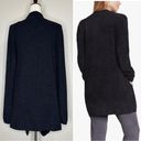 Barefoot Dreams  Cozychic Lite Black Open Front Cardigan Photo 7