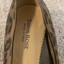 Taryn Rose  Pewter Metallic Leopard Open Toe Heels Photo 5