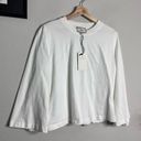 Tuckernuck  NEW Adler White Boxy Swing T-shirt Size S Photo 2