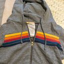 Aviator Nation 5 Stripe Hoodie Photo 2