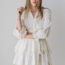 Cleobella NWT  Valeria Ivory Eyelet Lace Organic Cotton Mini Dress Photo 0