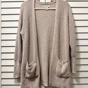 Rachel Zoe Cream Oatmeal Knit Cardigan Size Large Photo 0