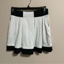 Lacoste  Sport Pleated Tennis Skirt, Black and White, Size 34(XS) Photo 1