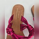 Anthropologie  Matisse Leather Sandals Pink Metallic New without Box Size 10 Photo 3