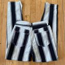 BDG Urban Outfitters Striped High Waisted Tapered Leg Mom Jeans, Size 26 Photo 7