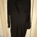 James Perse  size 2 cotton dress with pull string waist and long sleeves. Photo 0