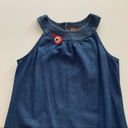 Via Penny Lane Reworked Apparel | The Beatles All You Need Is Love Denim Dress Red Size M Photo 1