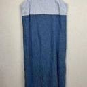 Denim Vintage Dress Midi Size Medium Country Wear Brand Cottagecore Western Blue Photo 0