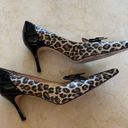 Dolce & Gabbana  Leopard Leather Heels Sz 38 Photo 1