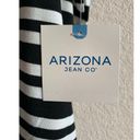 Arizona Jean Co. Women's 2XL Black Striped Short Sleeve T Photo 2